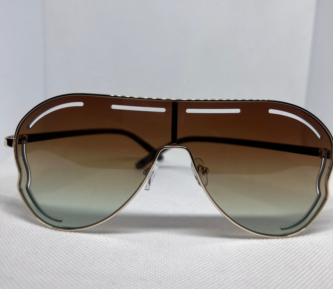 Aviators-Brownish(Blue Arms)