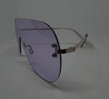 Load image into Gallery viewer, Oversize Aviators-Light Purple Clear
